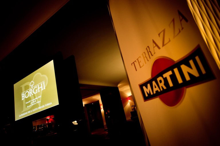 Borghi Cream - Lancio del Brand alla Terrazza Martini